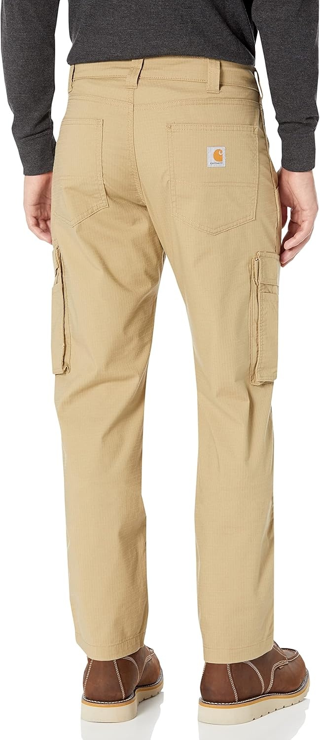 image:imageCarhartt Mens Relaxed Straight Force Ripstop Cargo PantDark Khaki