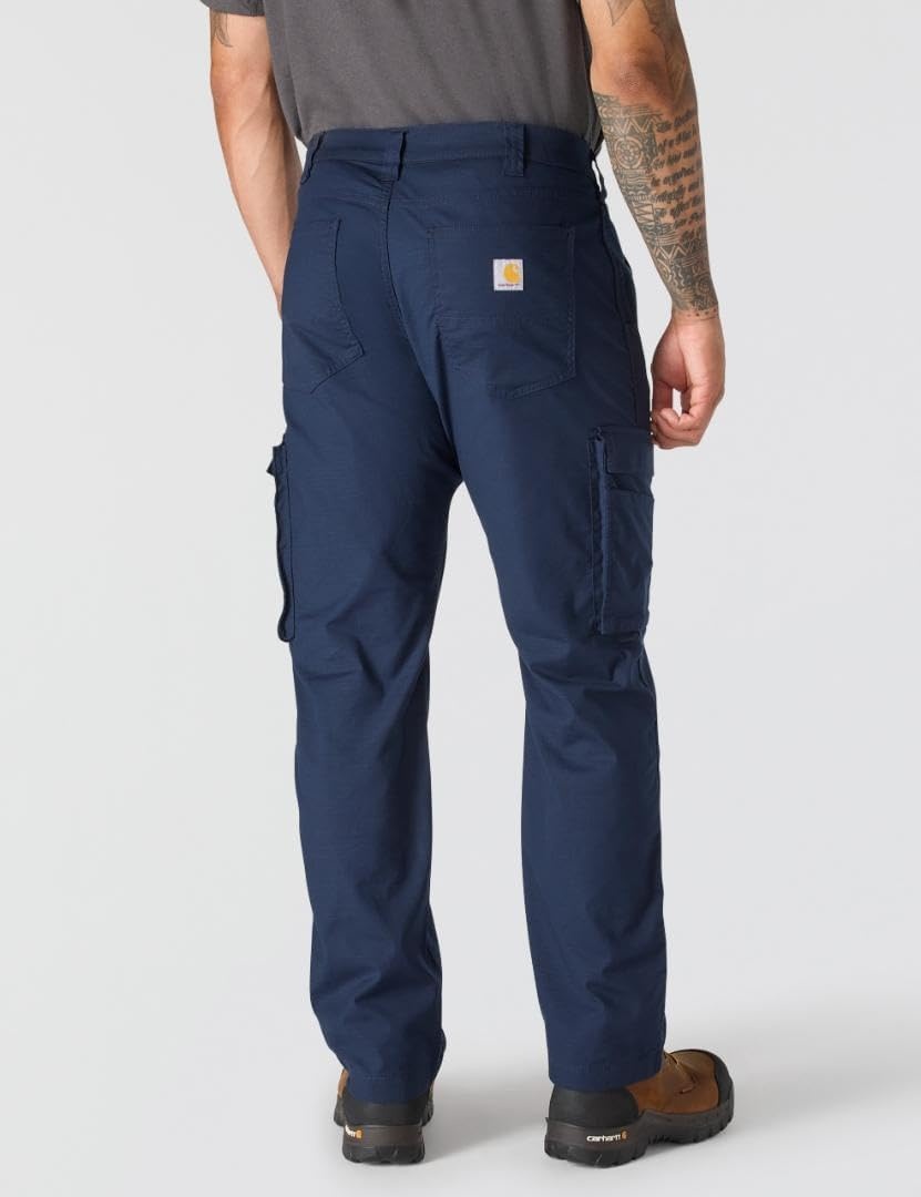 image:imageCarhartt Mens Relaxed Straight Force Ripstop Cargo PantNavy