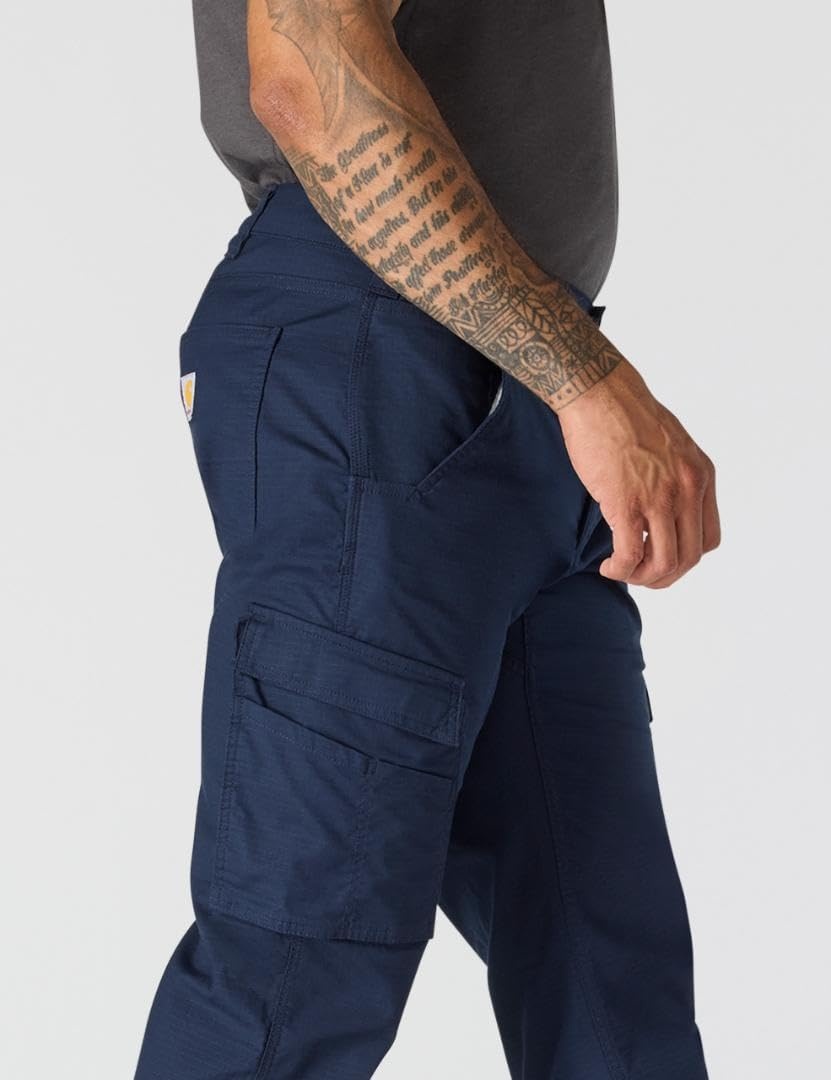 image:imageCarhartt Mens Relaxed Straight Force Ripstop Cargo PantNavy