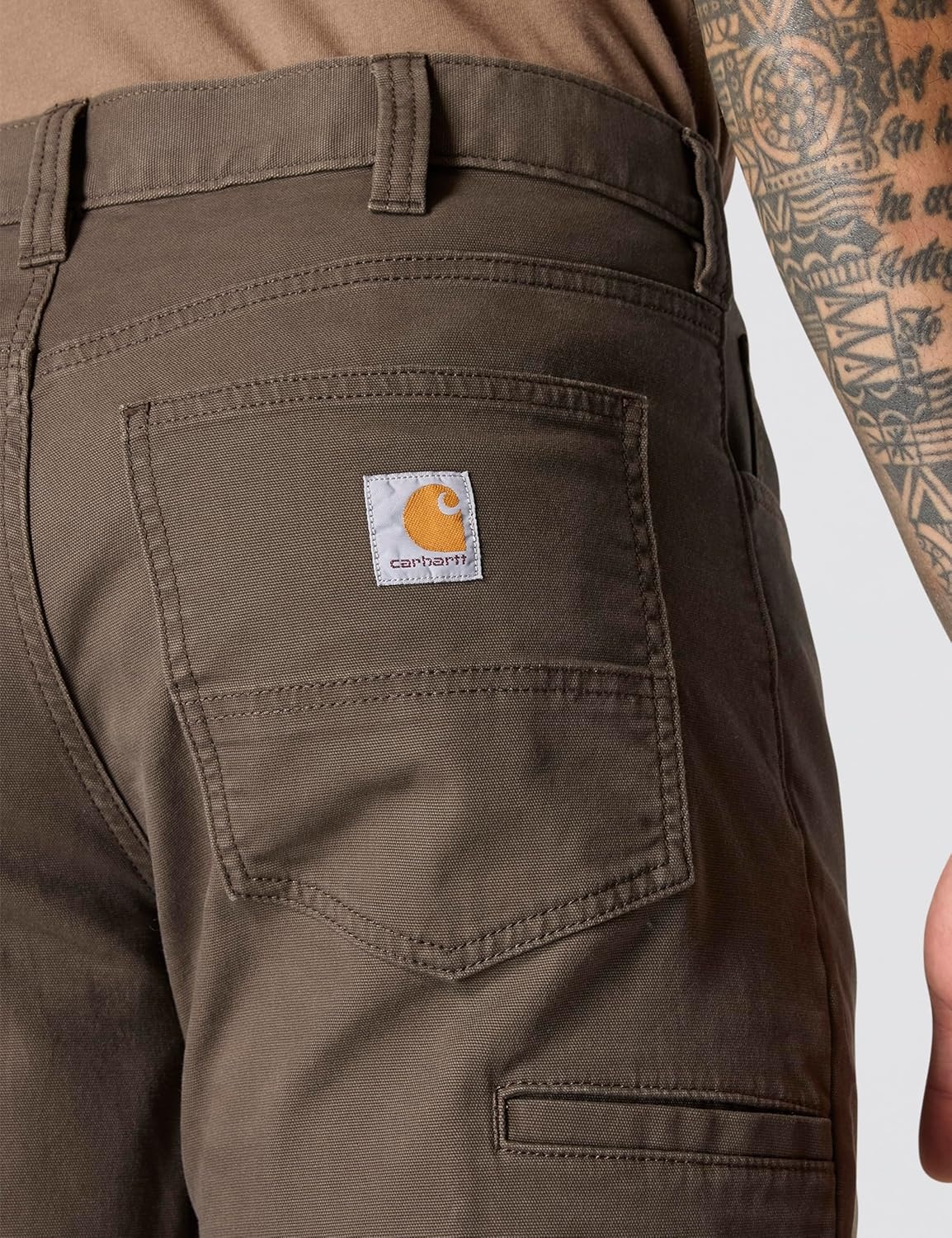 image:imageCarhartt Mens Relaxed Straight Rigby PantDark Coffee