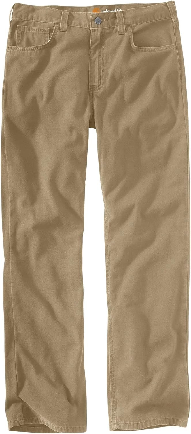image:imageCarhartt Mens Relaxed Straight Rigby PantDark Khaki