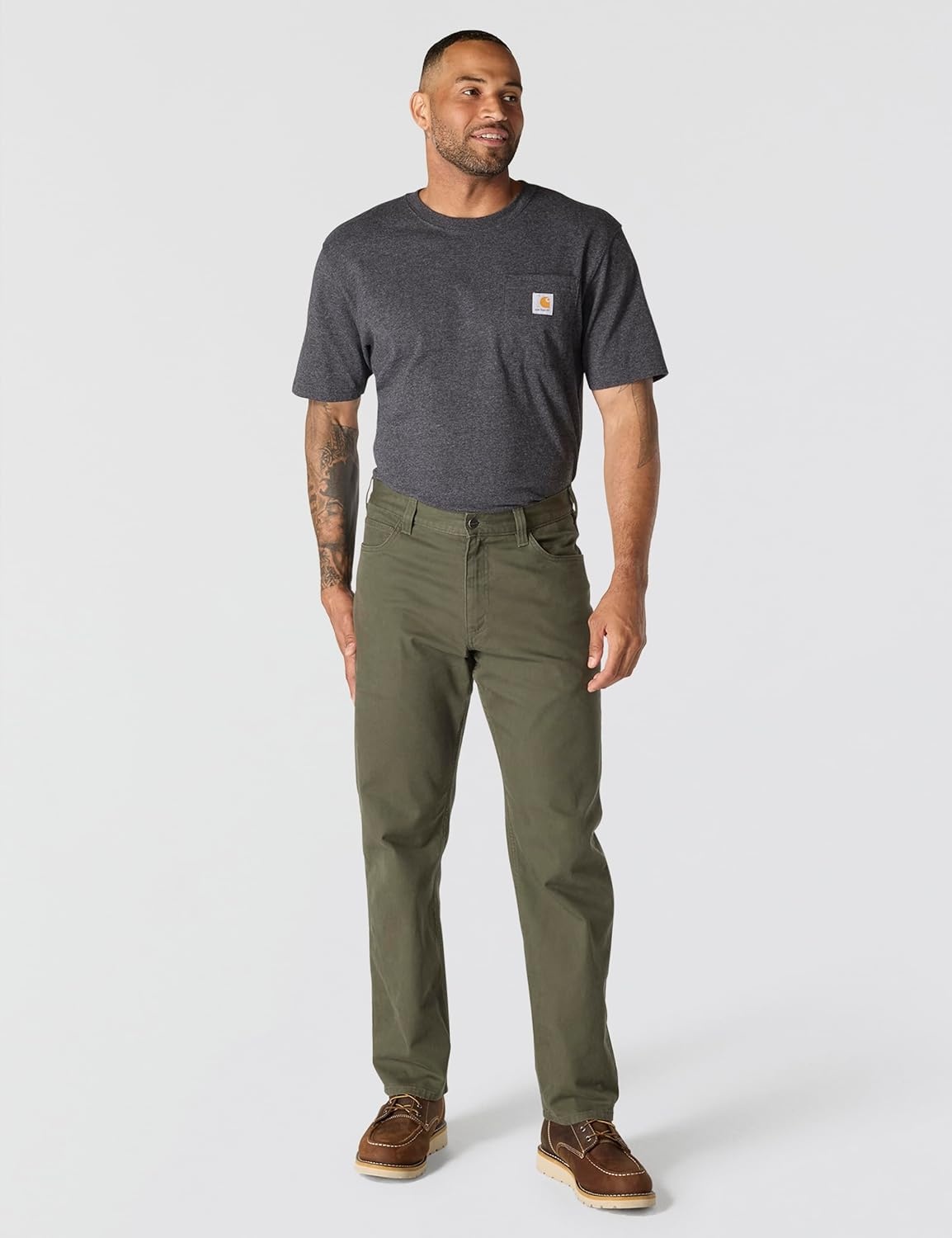 image:imageCarhartt Mens Relaxed Straight Rigby PantMoss