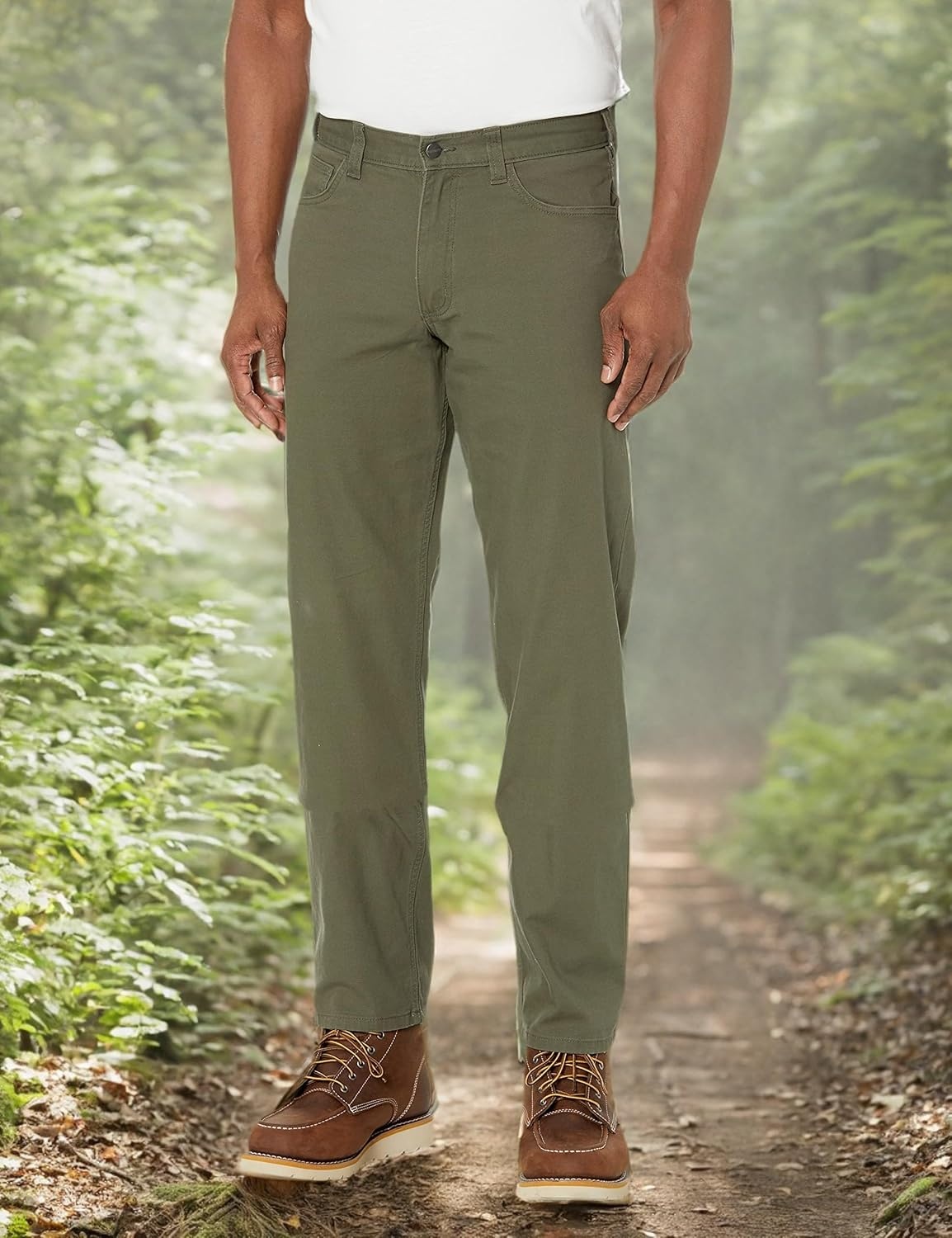 image:imageCarhartt Mens Relaxed Straight Rigby PantMoss