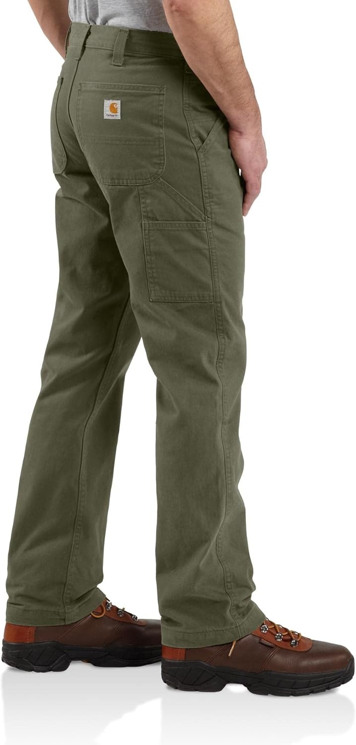 image:imageCarhartt Mens Relaxed Straight Twill DungareeArmy Green