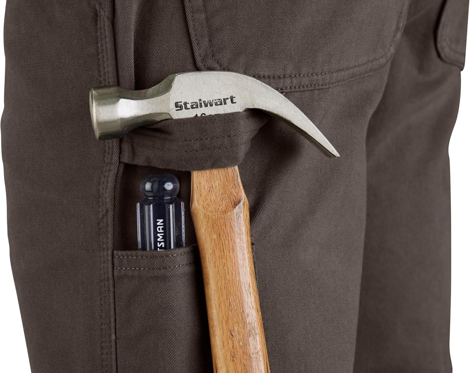 image:imageCarhartt Mens Relaxed Straight Twill DungareeDark Coffee