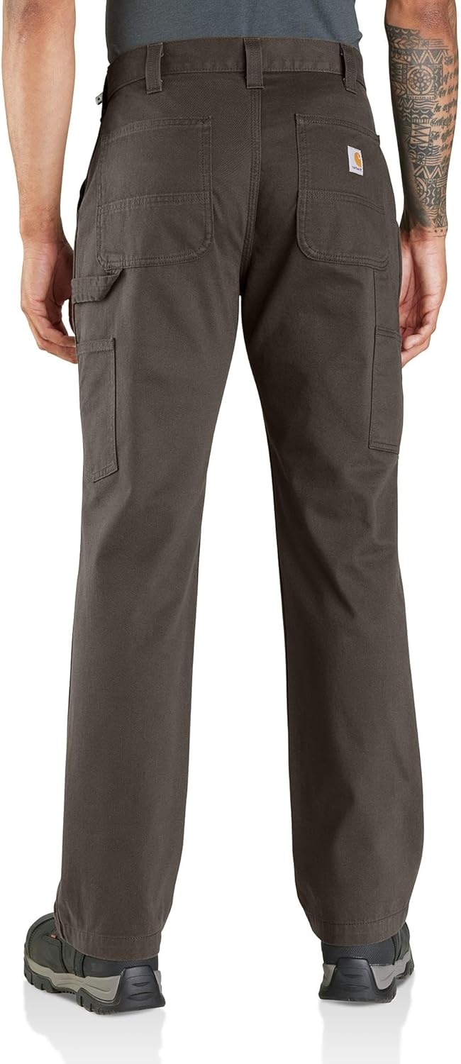 image:imageCarhartt Mens Relaxed Straight Twill DungareeDark Coffee