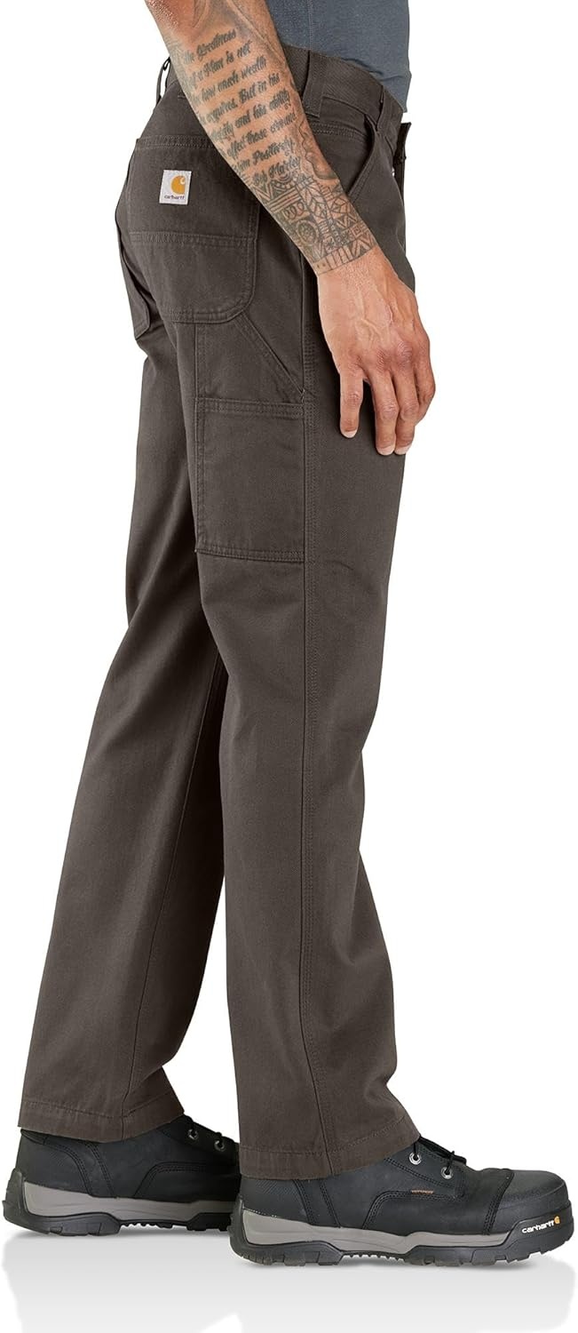 image:imageCarhartt Mens Relaxed Straight Twill DungareeDark Coffee