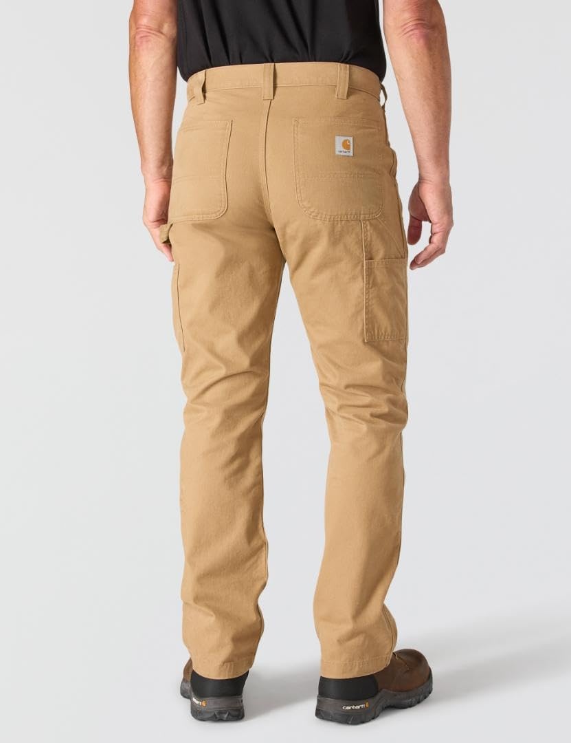 image:imageCarhartt Mens Relaxed Straight Twill DungareeDark Khaki