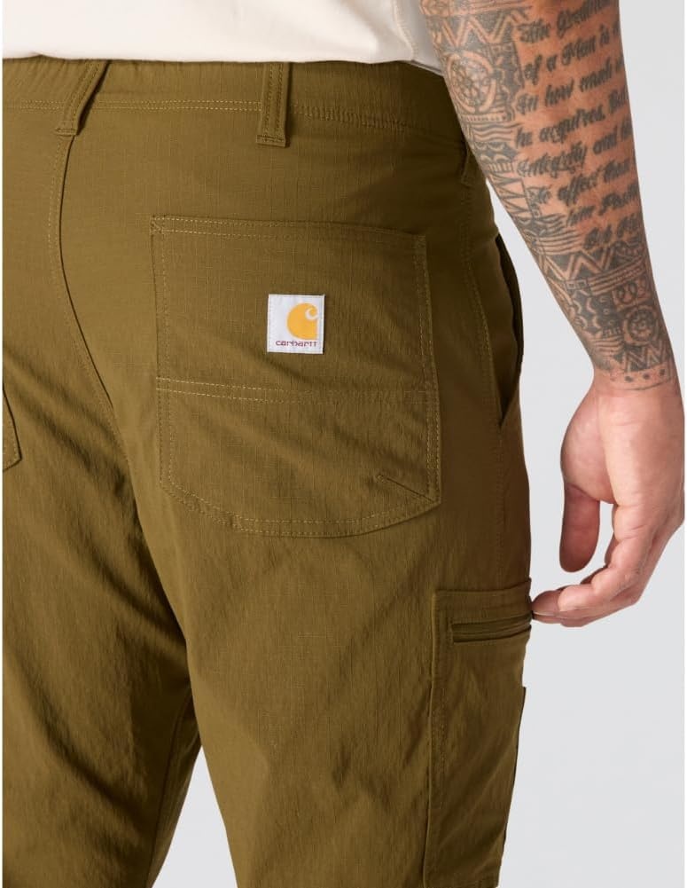 image:imageCarhartt Mens Relaxed Tapered Force Ripstop Cargo PantBurnished Logs