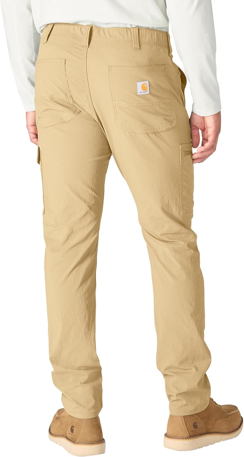 image:imageCarhartt Mens Relaxed Tapered Force Ripstop Cargo PantSandstone