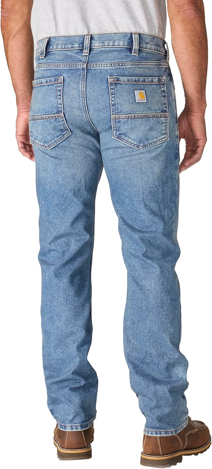image:imageCarhartt Mens Slim Straight Rugged Flex JeanIron