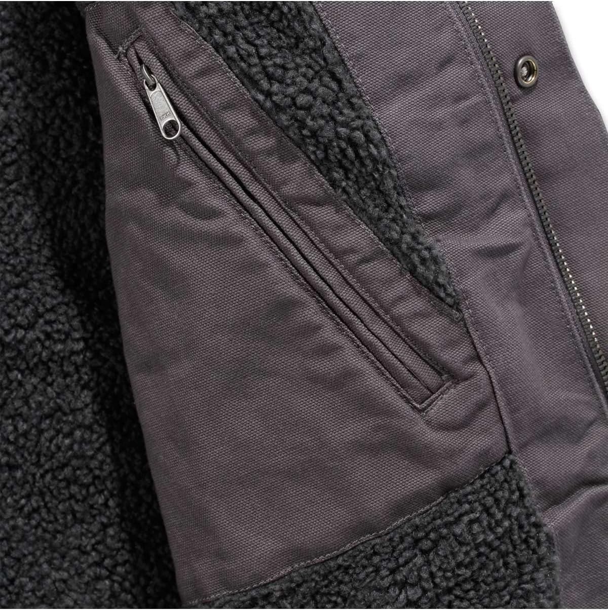 image:imageCarhartt Mens Washed Duck Bartlett JacketGravel