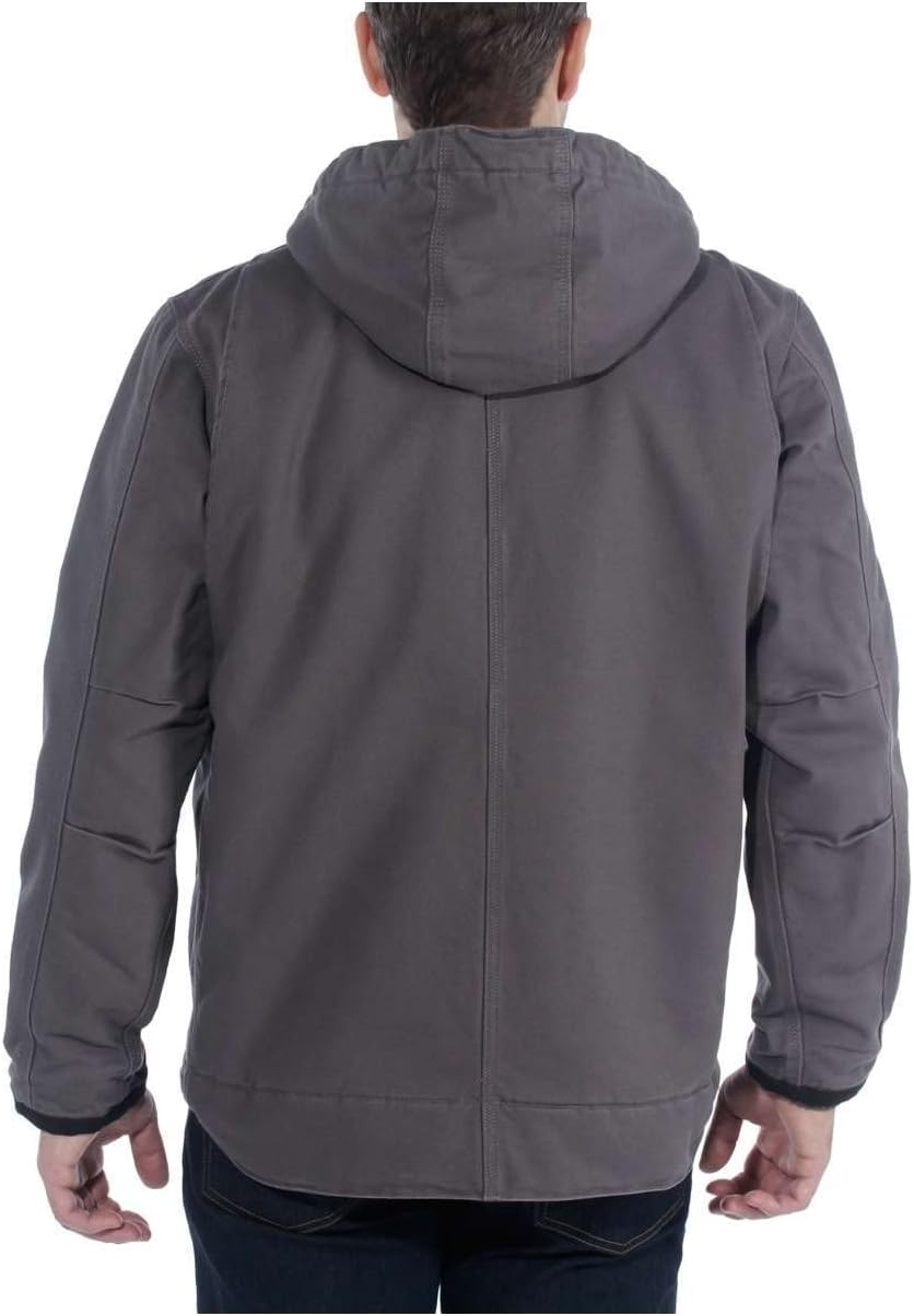 image:imageCarhartt Mens Washed Duck Bartlett JacketGravel