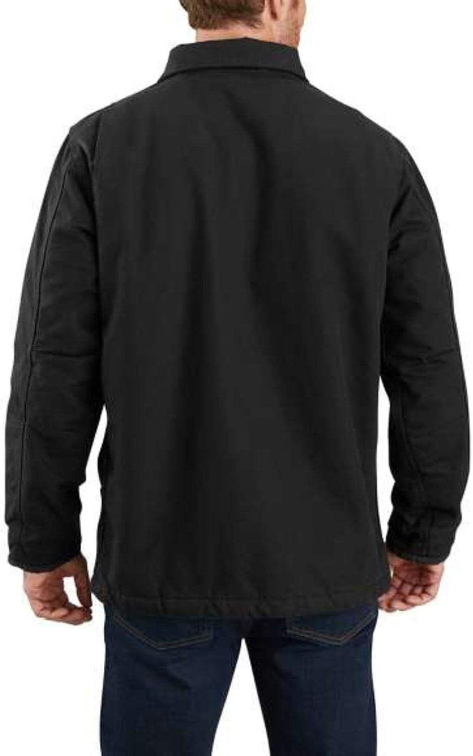 image:imageCarhartt Mens Washed Duck Ridge CoatBlack