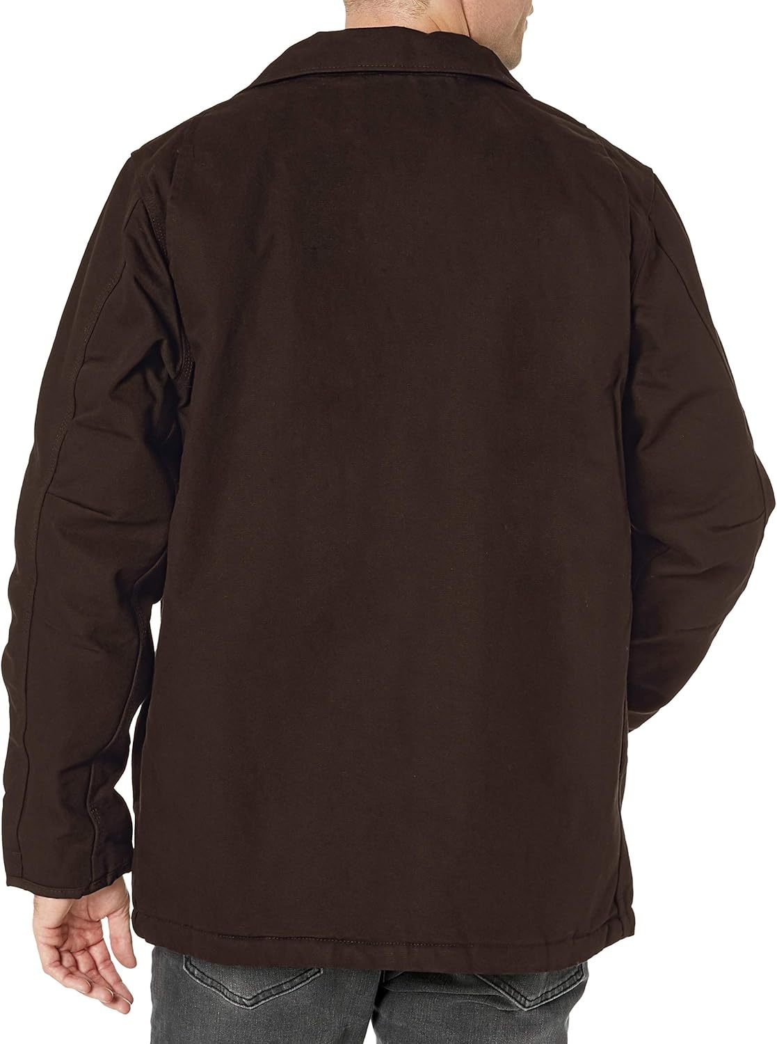 image:imageCarhartt Mens Washed Duck Ridge CoatDark Brown