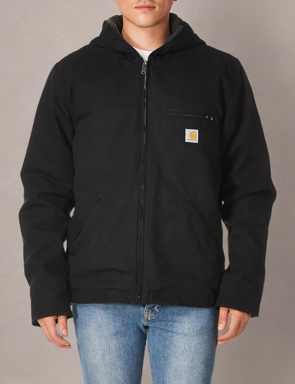 image:imageCarhartt Mens Washed Duck Sierra JacketBlack