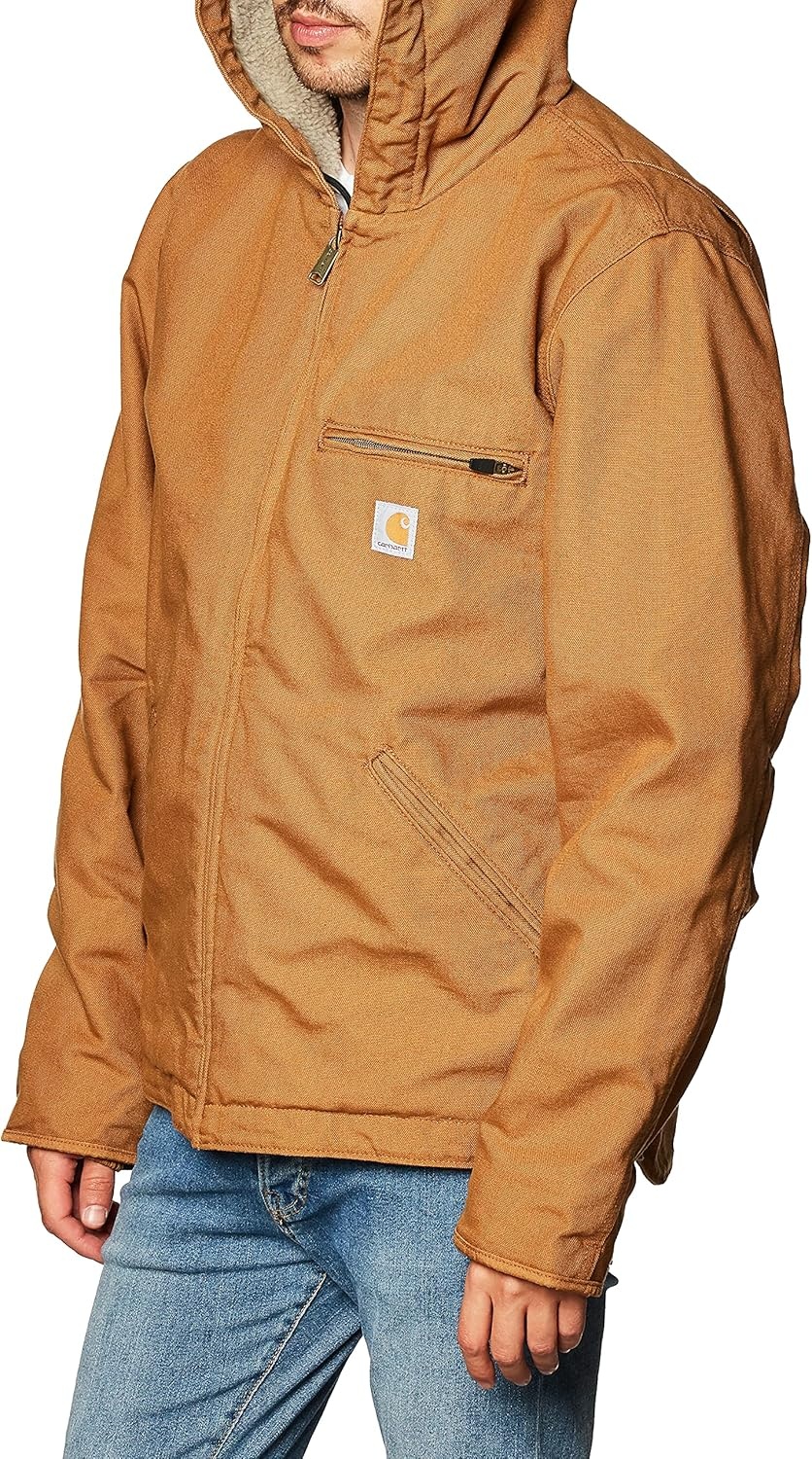 image:imageCarhartt Mens Washed Duck Sierra JacketCarhartt Brown