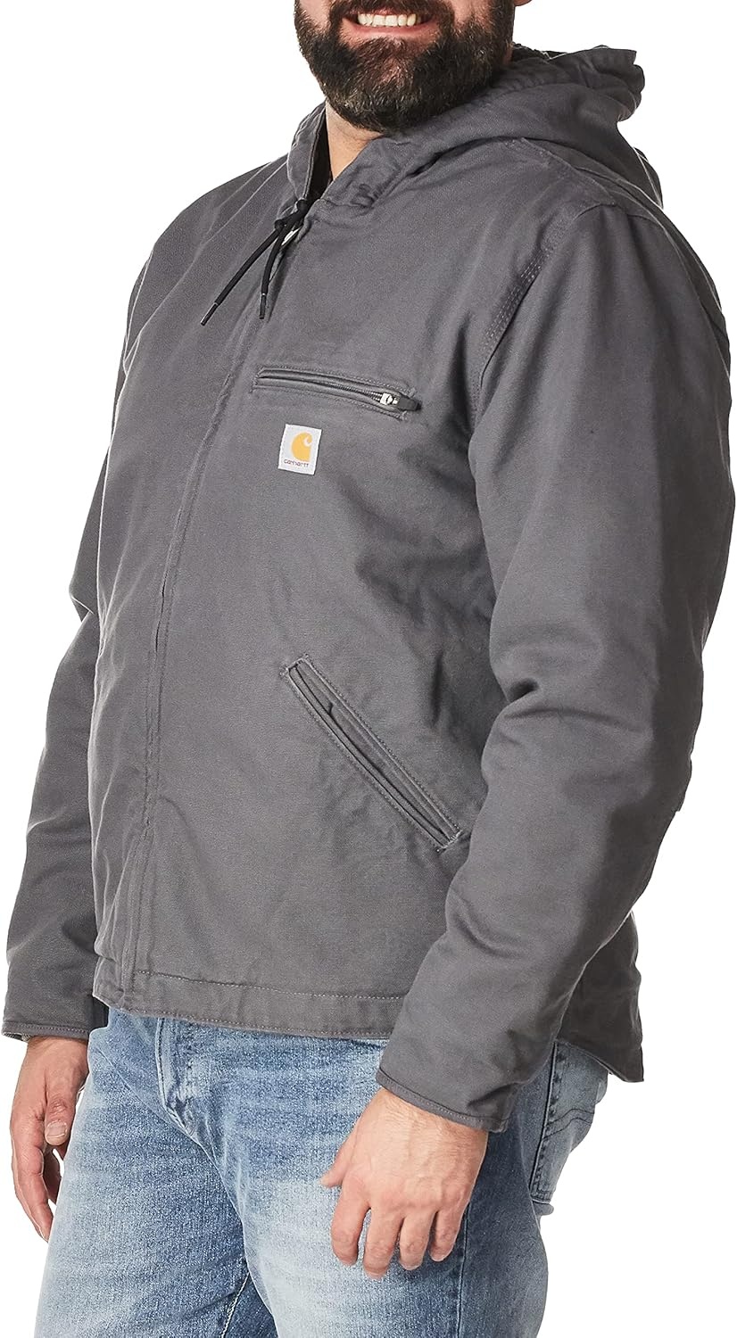 image:imageCarhartt Mens Washed Duck Sierra JacketGravel