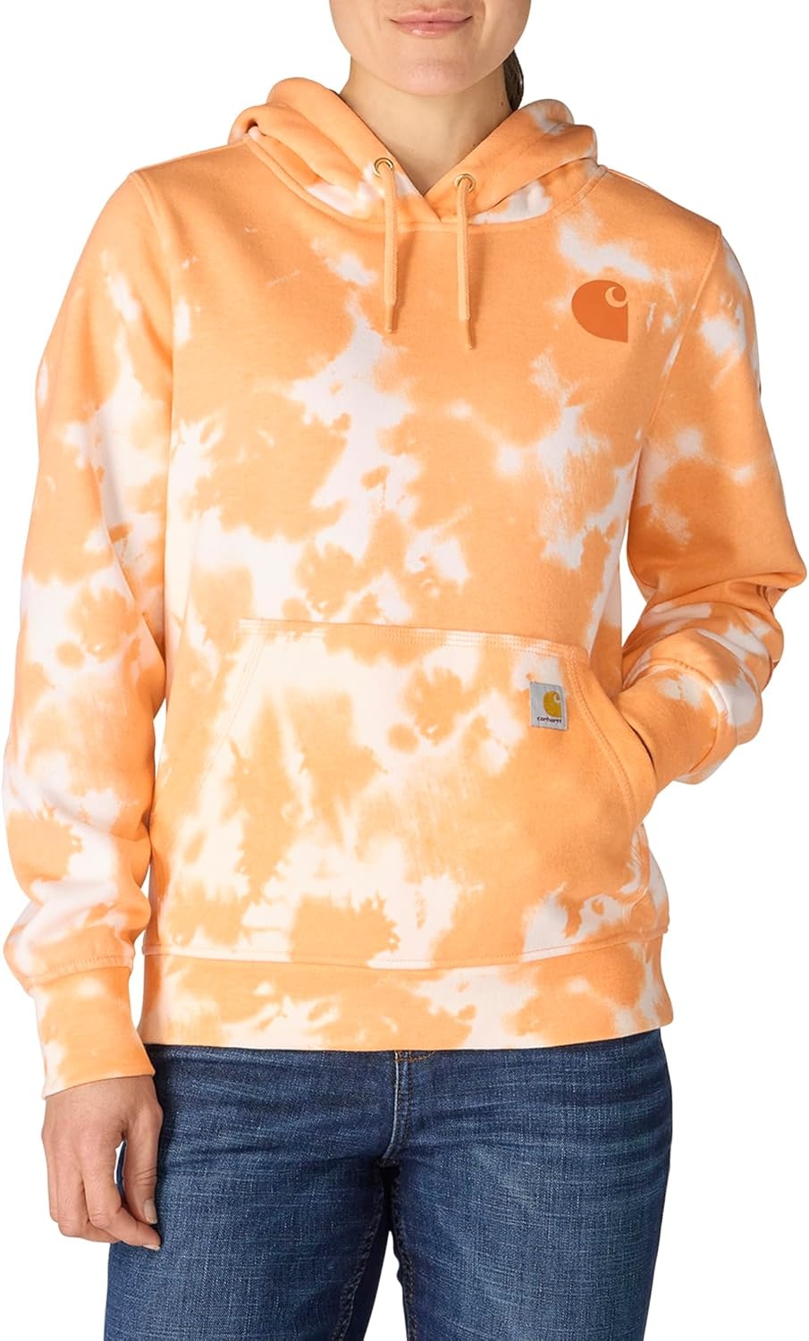 image:imageCarhartt Womens Marquette Printed SweatshirtCoral Reef Watercolor Camo