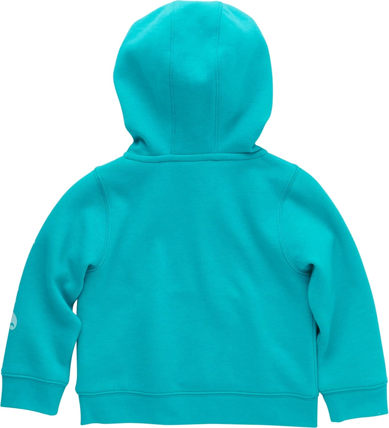 image:imageCarhartt girls Longsleeve Halfzip Hooded SweatshirtCeramic Teal Heather
