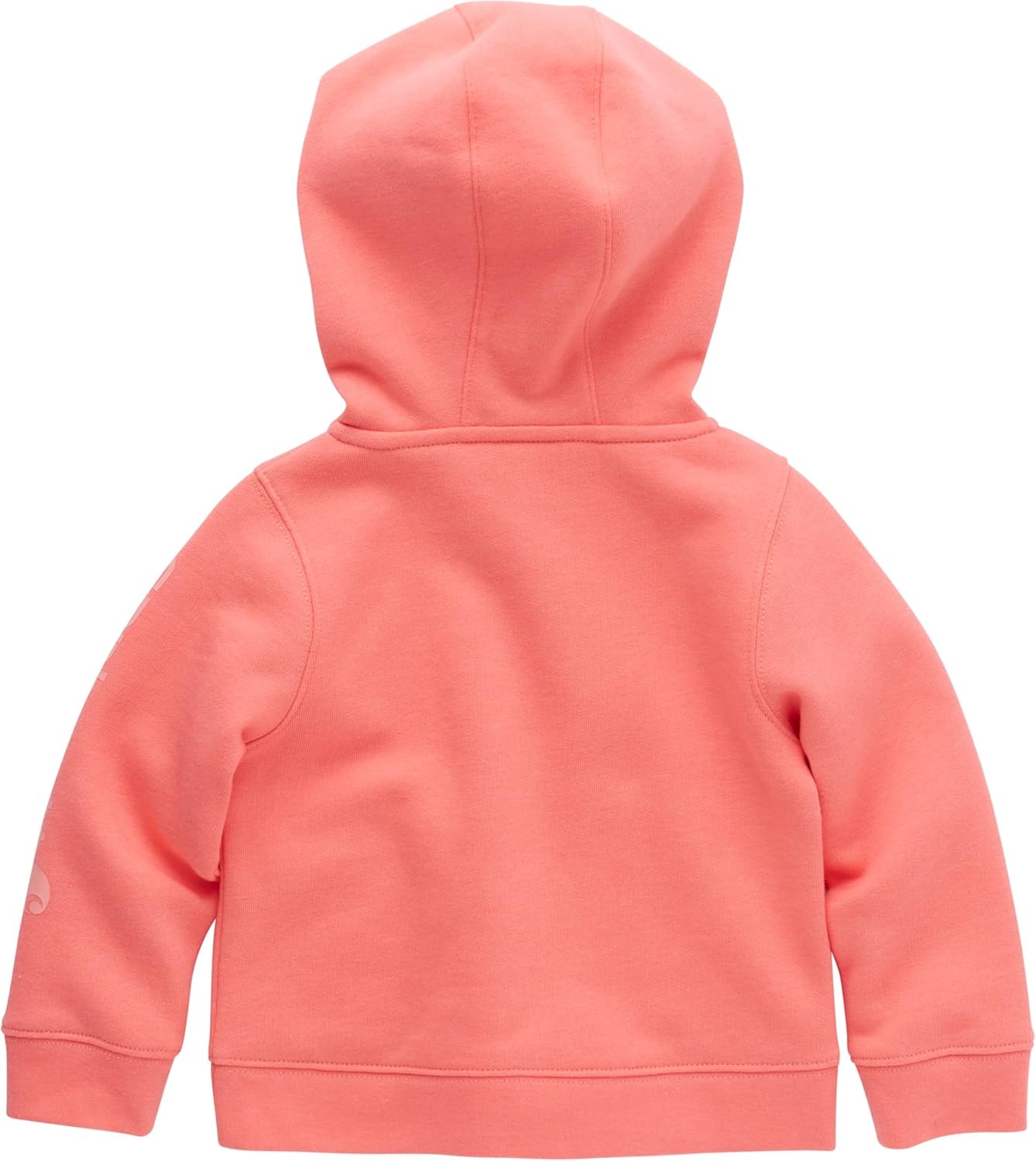image:imageCarhartt girls Longsleeve Halfzip Hooded SweatshirtShell Pink Heather