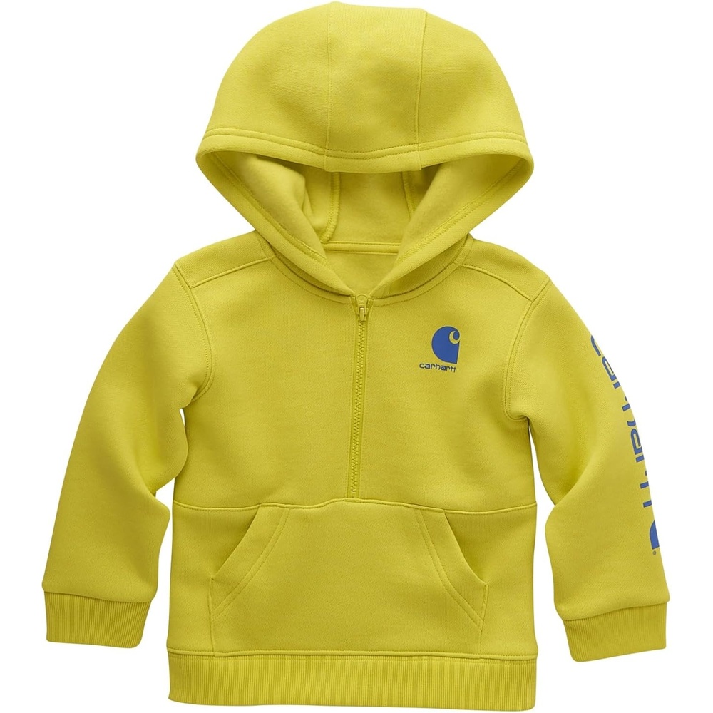 image:imageCarhartt Kids CA6273 LongSleeve HalfZip Sweatshirt BoysSulphur Spring