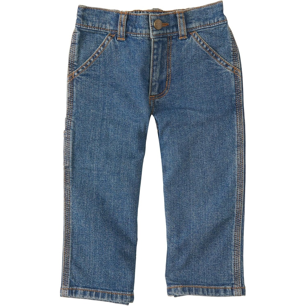 image:imageCarhartt Kids CK8303 Washed Dungaree Pant BoysDenim Medium Wash