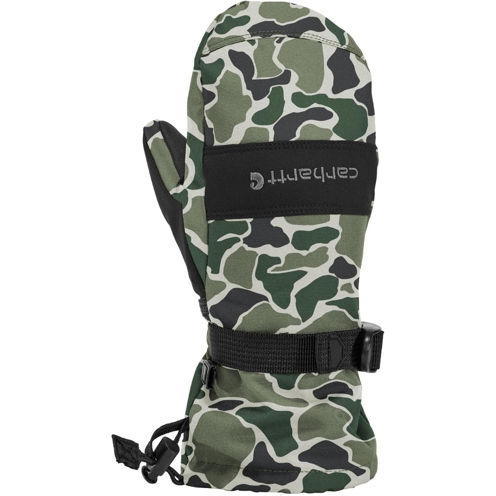 image:imageCarhartt Kids GL0845J Juniors Waterproof Insulated Gauntlet MittRetro Duck Camo