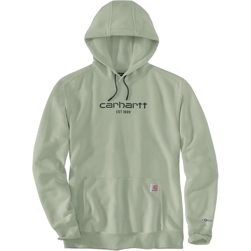 image:imageCarhartt Mens 106655 Force Relaxed Fit Lightweight Logo Graphic SweatSage