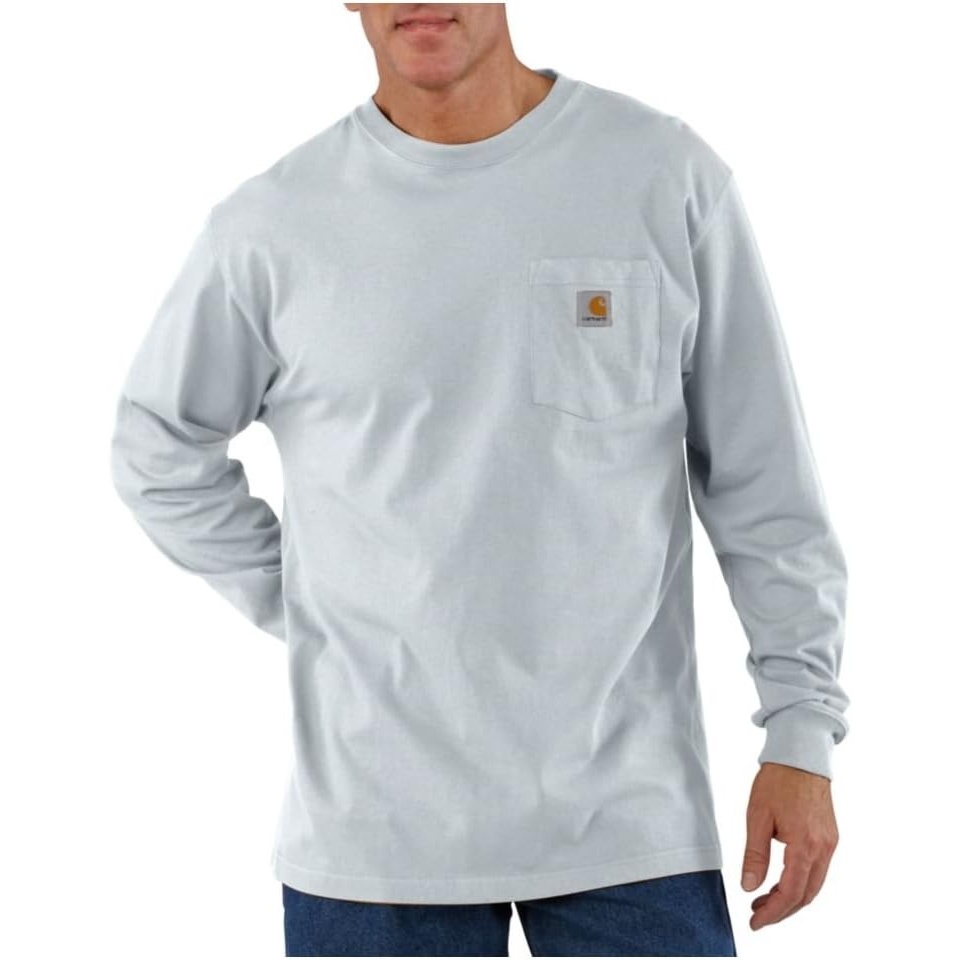 image:imageCarhartt Mens Dearborn Loose LS TShirtAsh