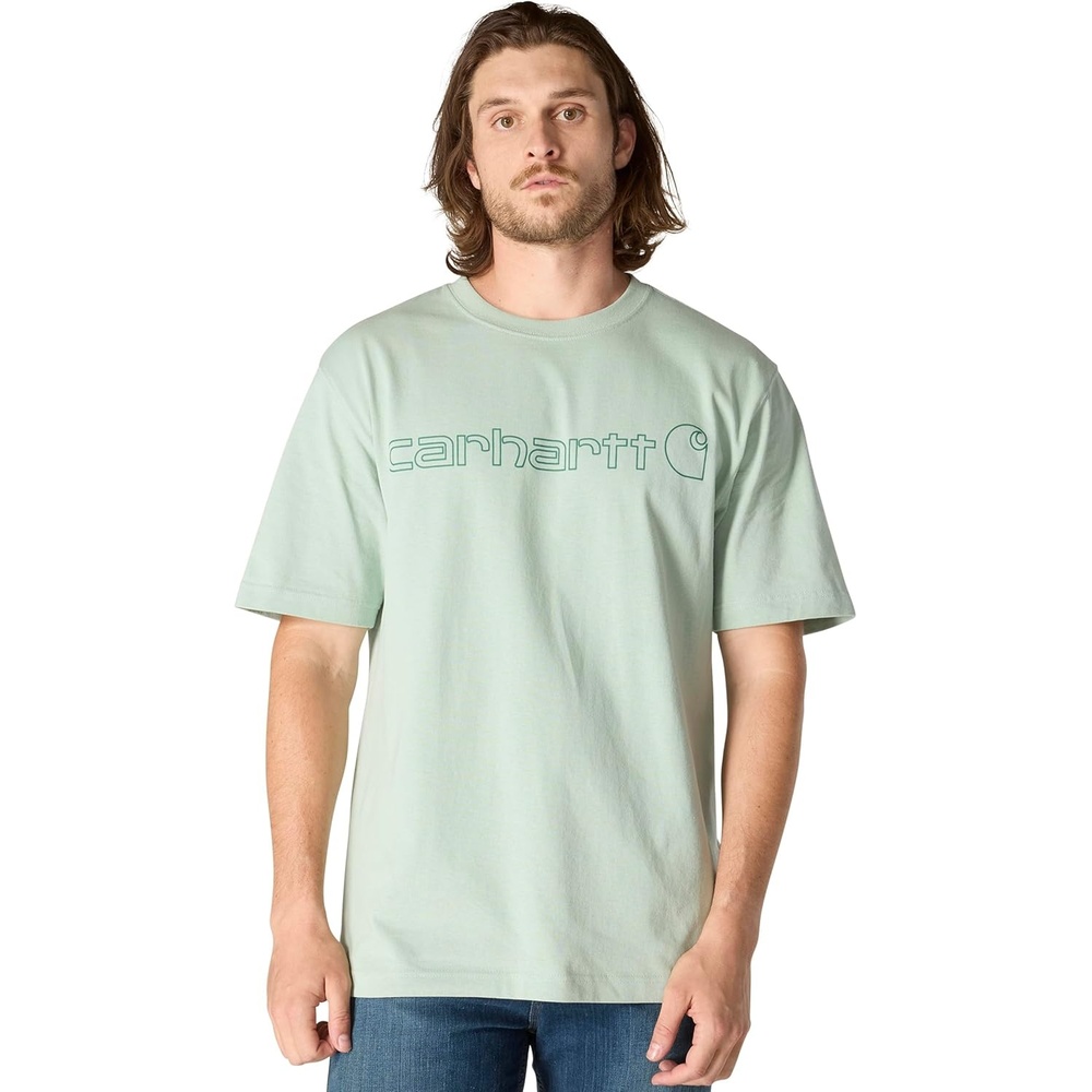 image:imageCarhartt Mens Dearborn Loose Logo TShirtSeabrook