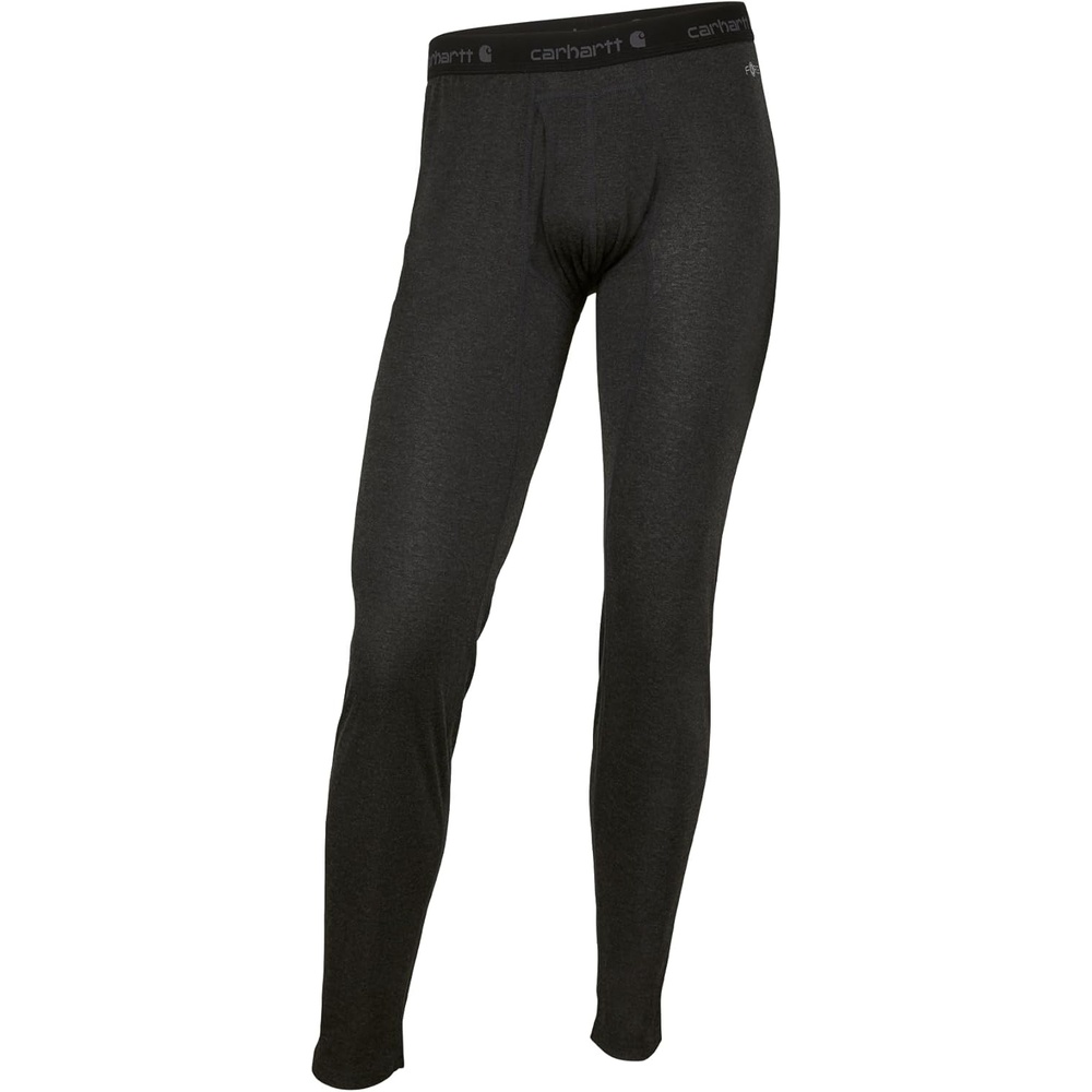image:imageCarhartt Mens Force Midweight Stretch Base Layer PantBlack Heather
