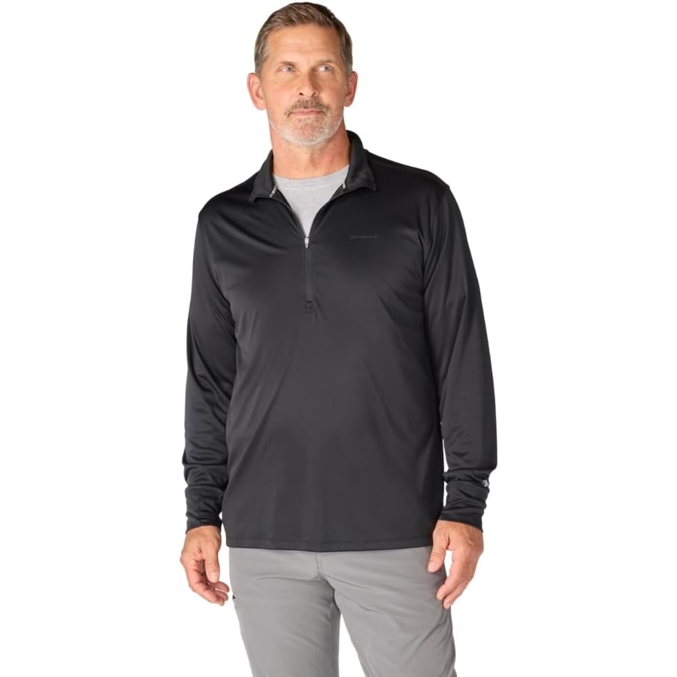 image:imageCarhartt Mens Force Sun Defender Relaxed 12zipBlack