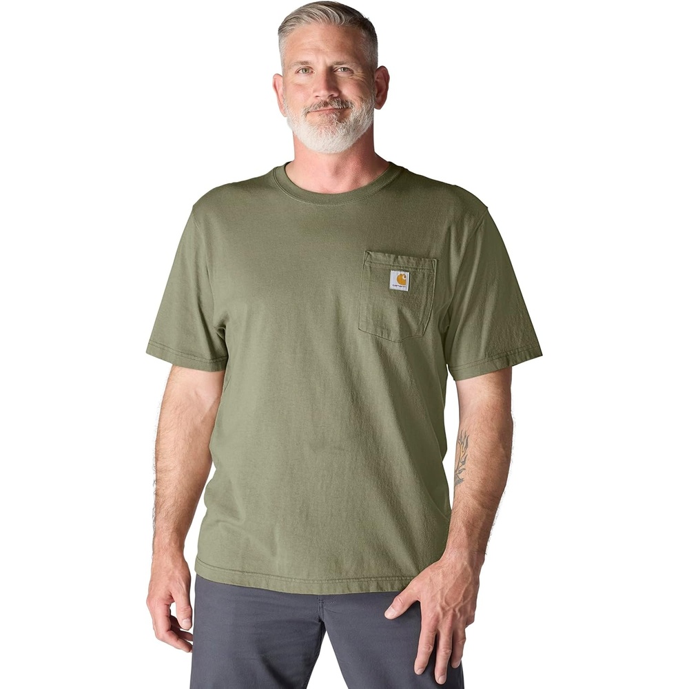 image:imageCarhartt Mens Iconic K87 Pocket TShirtDusty Olive
