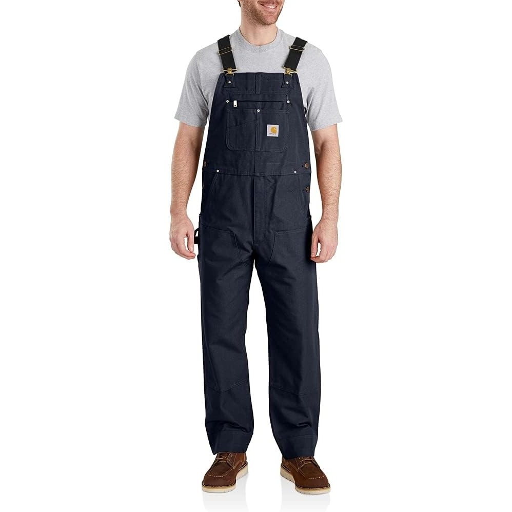 image:imageCarhartt Mens Iconic R01 Duck Bib OverallNavy