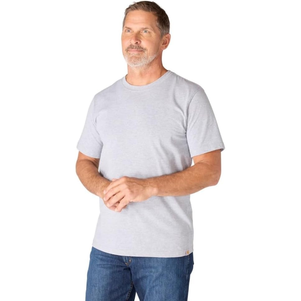 image:imageCarhartt Mens Irvine Relaxed TShirtHeather Gray