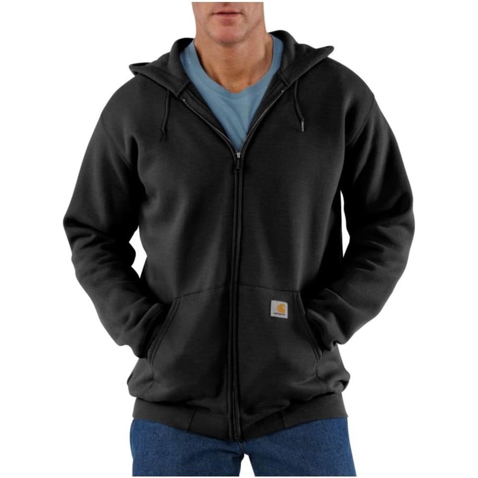 image:imageCarhartt Mens Marquette FullZip SweatshirtBlack