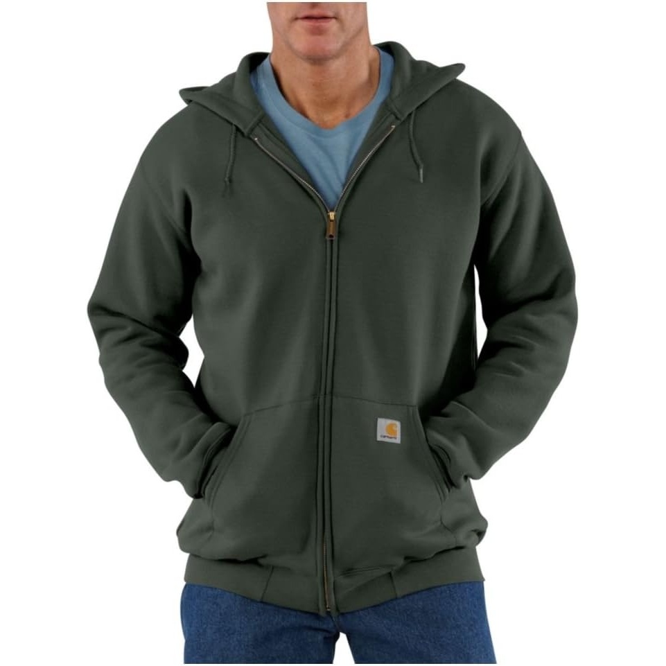 image:imageCarhartt Mens Marquette FullZip SweatshirtOlive
