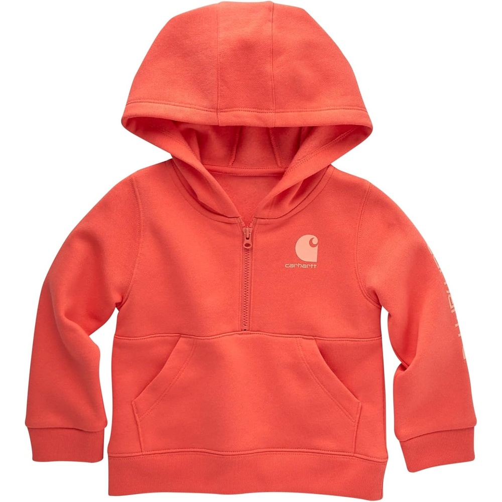 image:imageCarhartt girls Longsleeve Halfzip Hooded SweatshirtDubarry