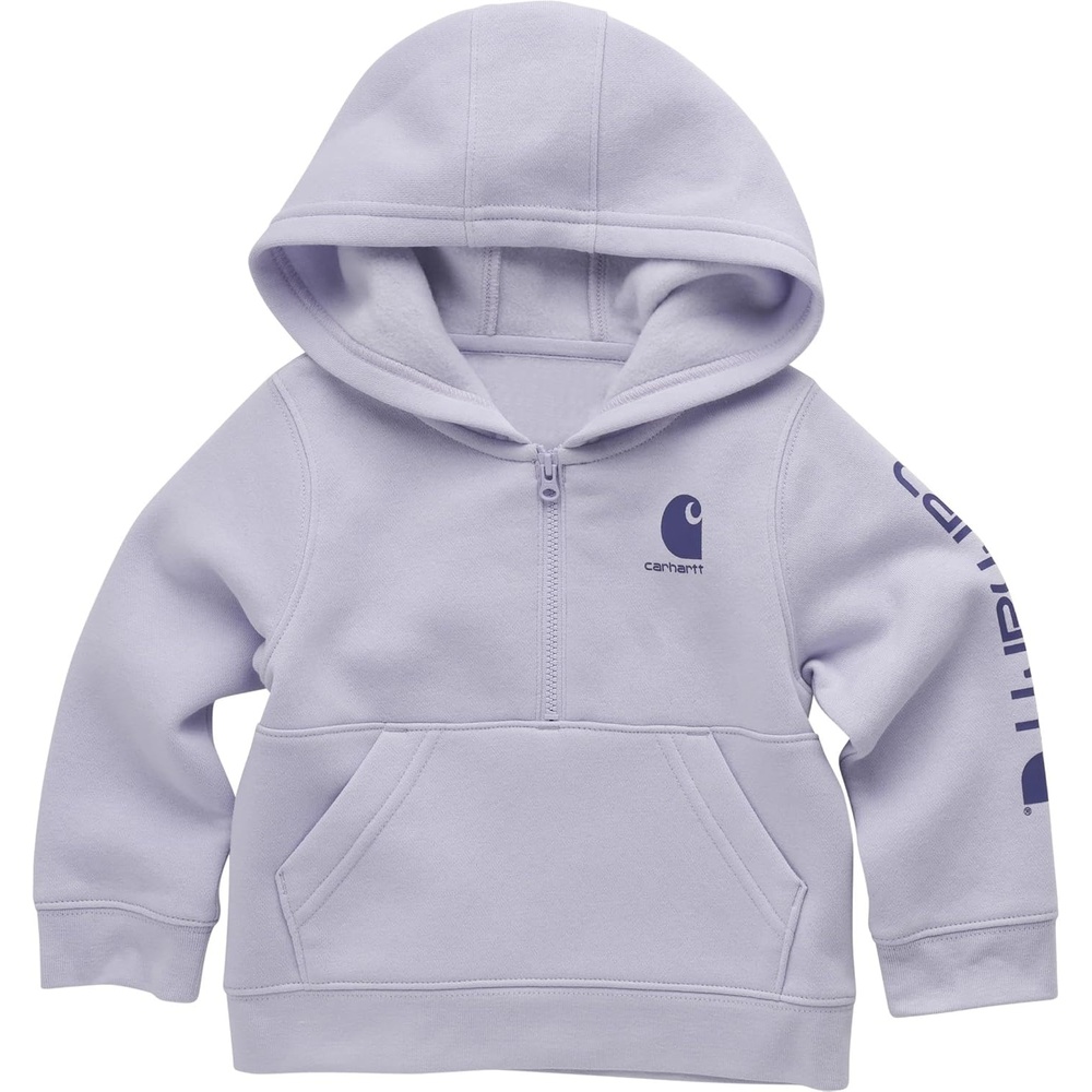 image:imageCarhartt girls Longsleeve Halfzip Hooded SweatshirtMica