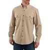 Dark Tan Chambray