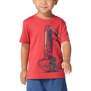Carhartt Baby-Boys Short Sleeve Construction Wrap Tee(Cardinal)