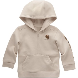 Carhartt Kid’s CA6273 Long-Sleeve Half-Zip Sweatshirt – Boys(Malt)