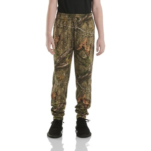 Carhartt Kid’s CK8429 Fleece Logo Sweatpant – Boys(Mossy Oak Country Dna Camo)
