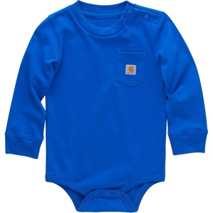 Carhartt Long-Sleeve Pocket Bodysuit(Lapis Blue)