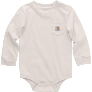Carhartt Long-Sleeve Pocket Bodysuit(Malt Beige)