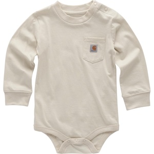 Carhartt Long-Sleeve Pocket Bodysuit(Turtledove)