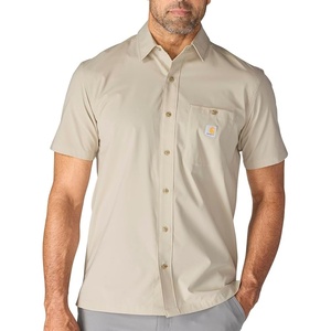 Carhartt Men’s 106141 Force Sun Defender™ Relaxed Fit Lightweight Sho(Cobblestone)