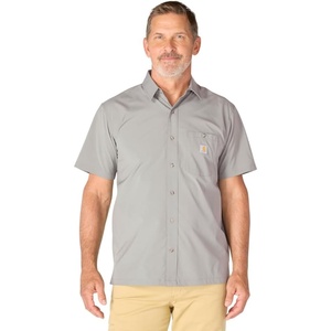 Carhartt Men’s 106141 Force Sun Defender™ Relaxed Fit Lightweight Sho(Steel)