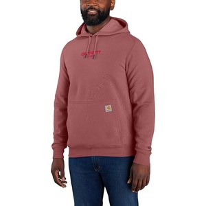 Carhartt Men’s 106655 Force® Relaxed Fit Lightweight Logo Graphic Sweat(Apple Butter)
